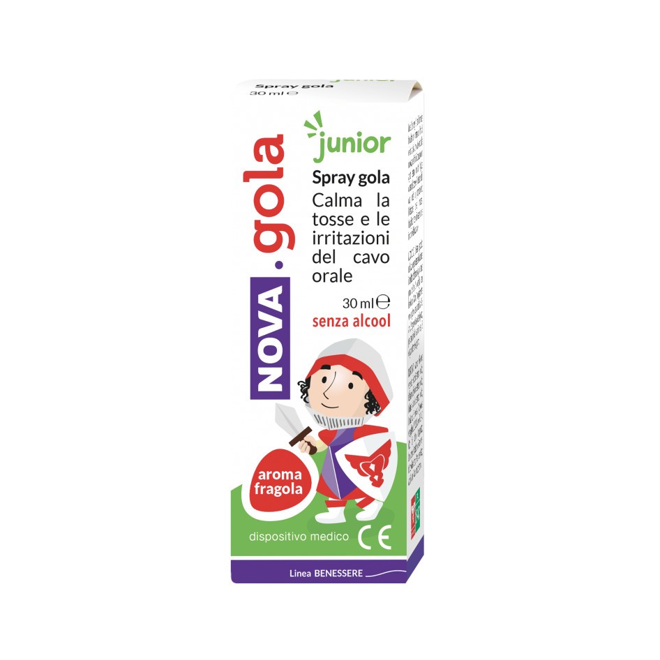 Nova Gola Junior Spray Tosse e Cavo Orale Irritato 30 ml
