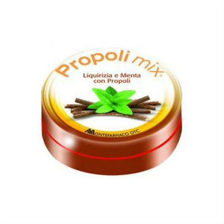 Montefarmaco Propoli Mix Caramelle Gusto Liquirizia e Menta 30 Pezzi