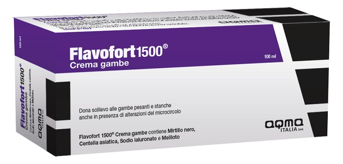 Flavofort 1500  Crema gambe 100ml