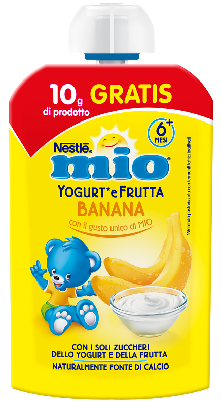 MIO YOGURT E FRUTTA BANANA100G