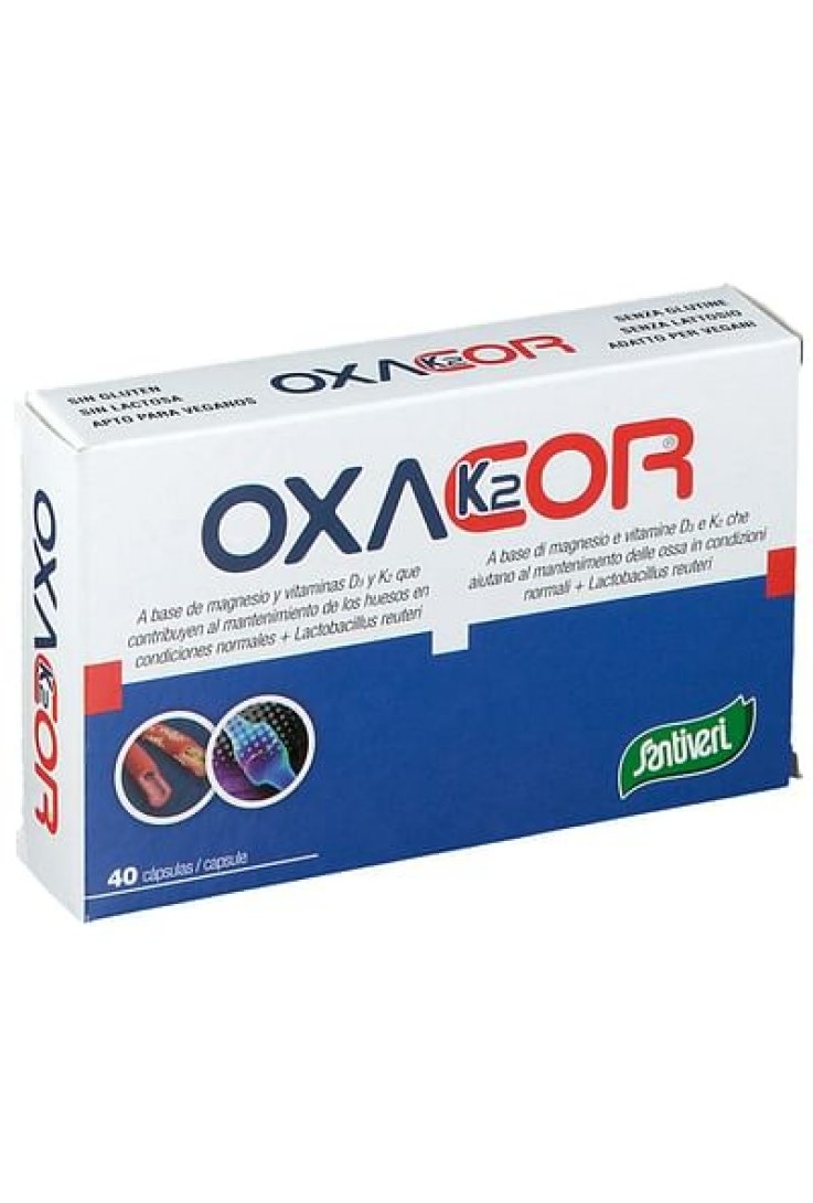 Santiveri Oxacor K2 Integratore Ossa 40 Capsule