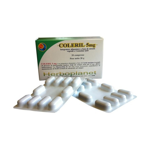Herboplanet Coleril Integratore 20 Compresse