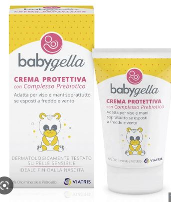 Babygella Crema Idratante Protettiva Viso e mani 50 mL
