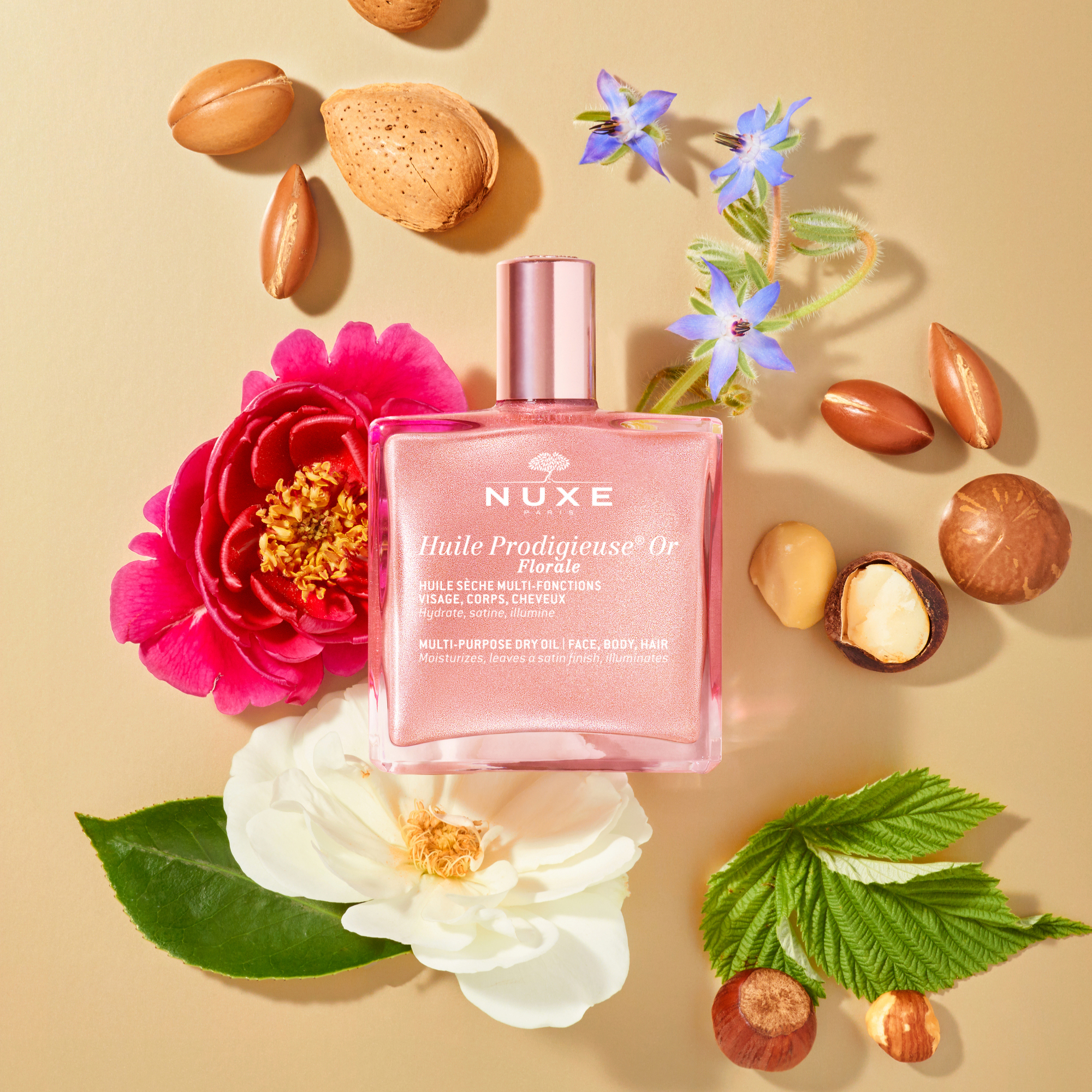 Nuxe - Huile Prodigieuse Or Florale - Olio Secco Per Viso, Corpo E Capelli 50 ml