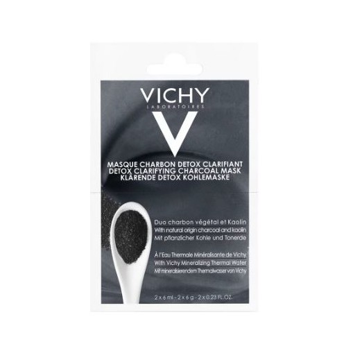 Vichy Maschera al Carbone Purificante effetto detox 2x6ml