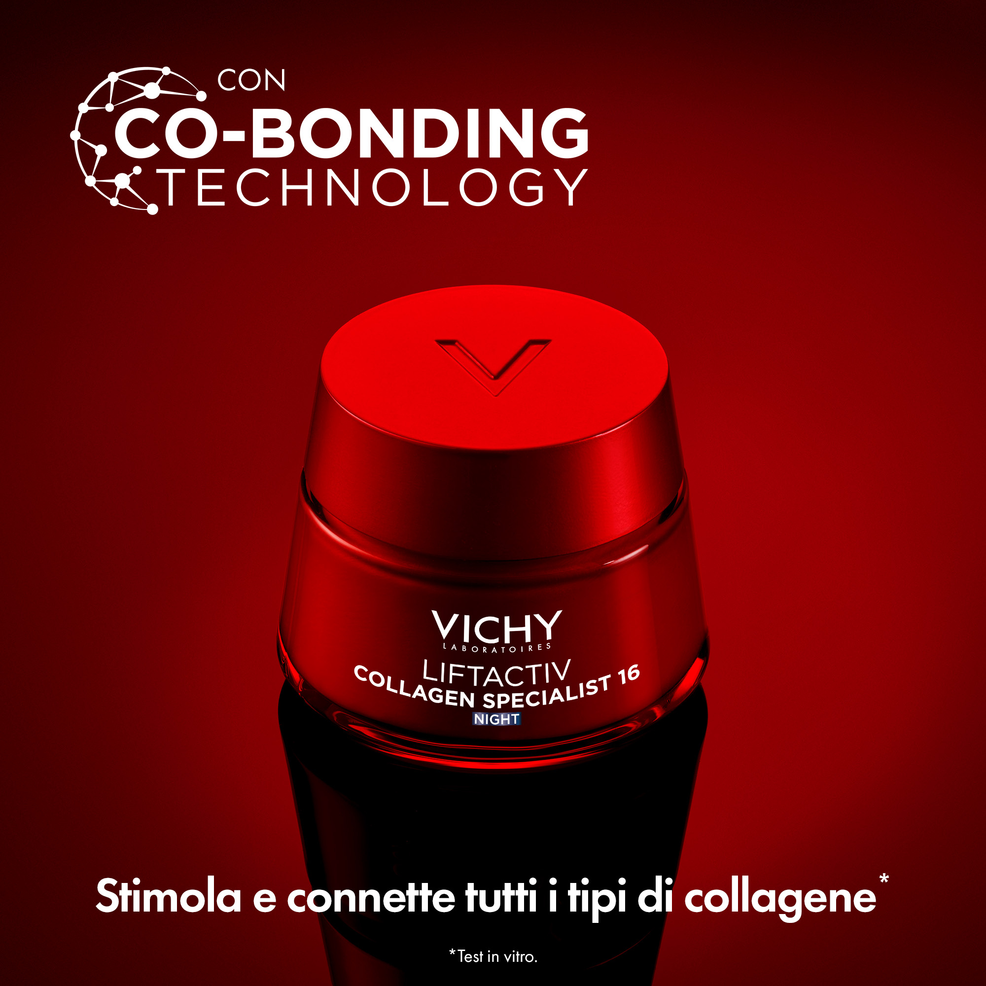 Vichy Liftactiv Collagen Specialist 16 Crema Notte: Corregge 16 segni dell'età** -  50ml