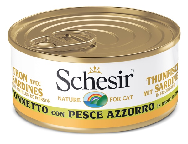 SCHESIR CAT TONN PESCE AZZ 70G