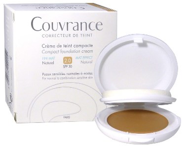 Avène Couvrance Crema Compatta Colorata Oil Free 02 Colore Naturale