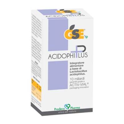 Gse AcidophiPlus Integratore Intestinale 30 Capsule