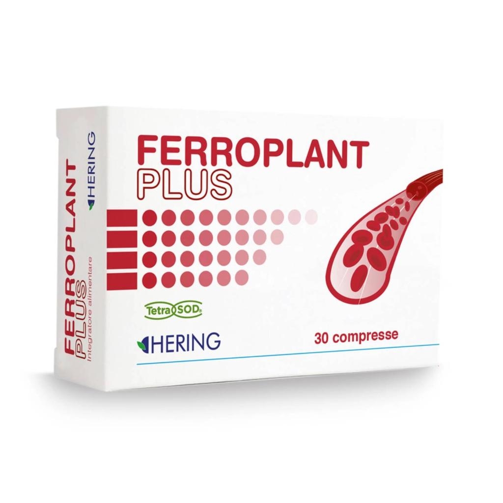 Ferroplant Plus Integratore Alimentare di Ferro 30 compresse