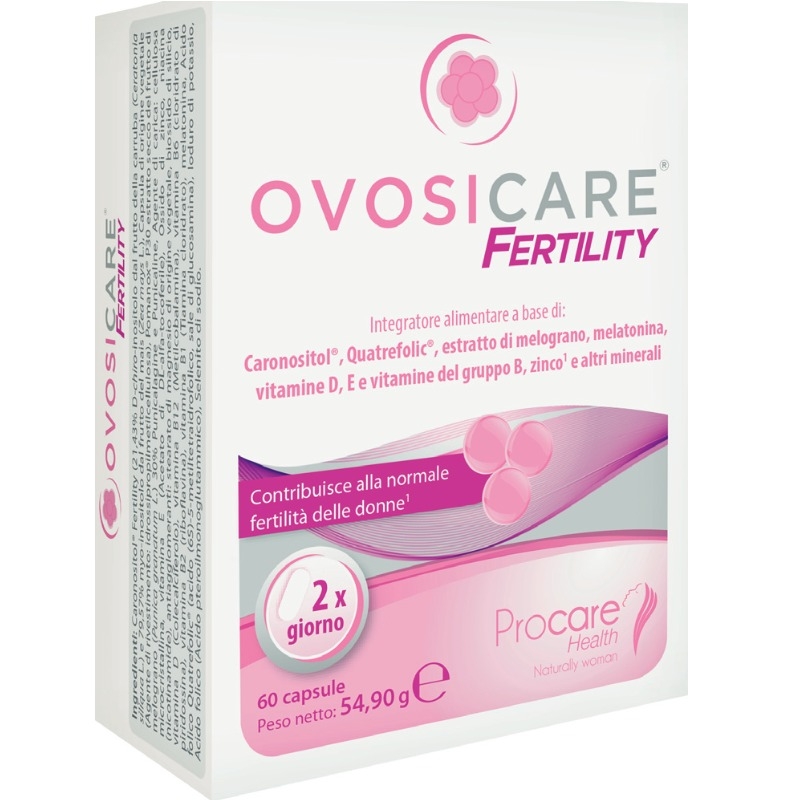 OVOSICARE Fertility Integratore alimentare per la fertilità 60 Capsule
