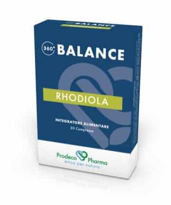 360 BALANCE RHODIOLA 30CPR