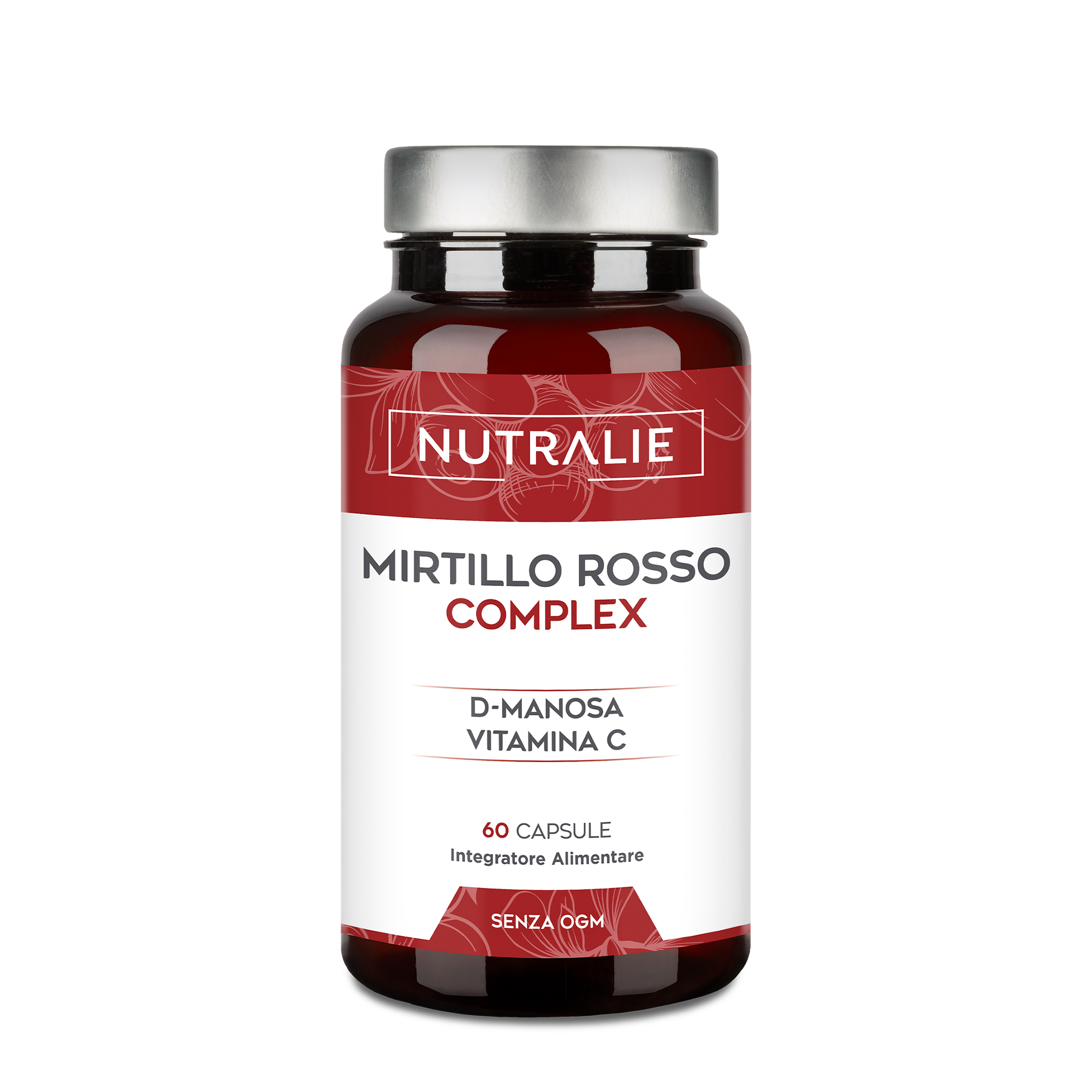 Nutralie Mirtillio Rosso Complex 60 Capsule - Integratore Per L'Apparato Urogenitale