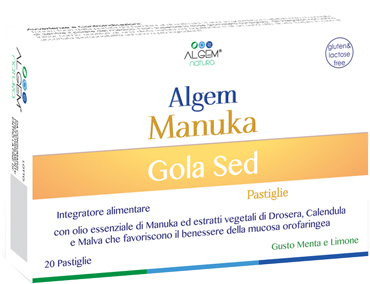 Algem Manuka Gola Sed Integratore per la Gola