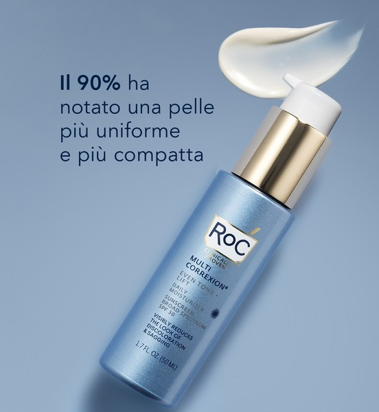 RoC Multi Correxion® Even Tone + Lift Idratante Viso con SPF30 - 50ml