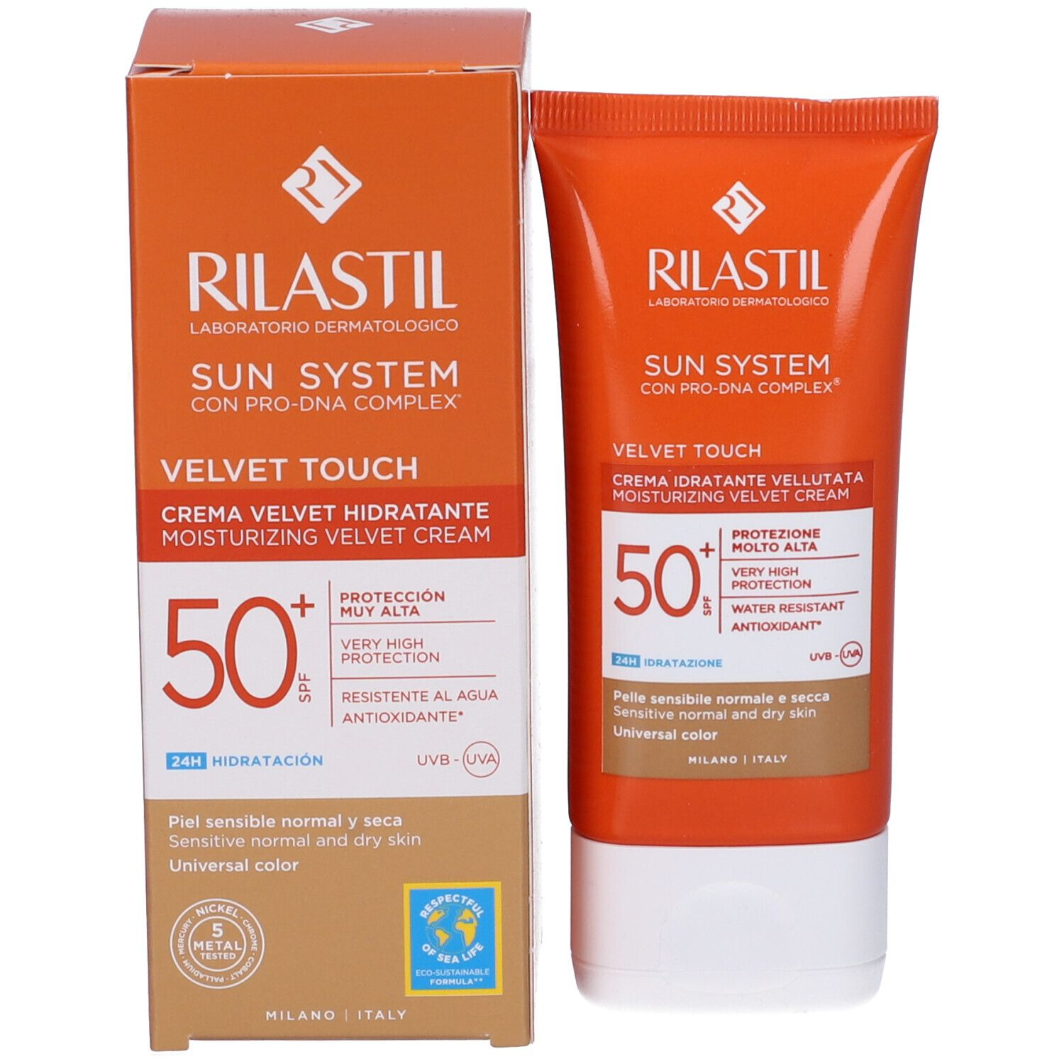 Rilastil Sun Spf50+ Velvet Touch Color