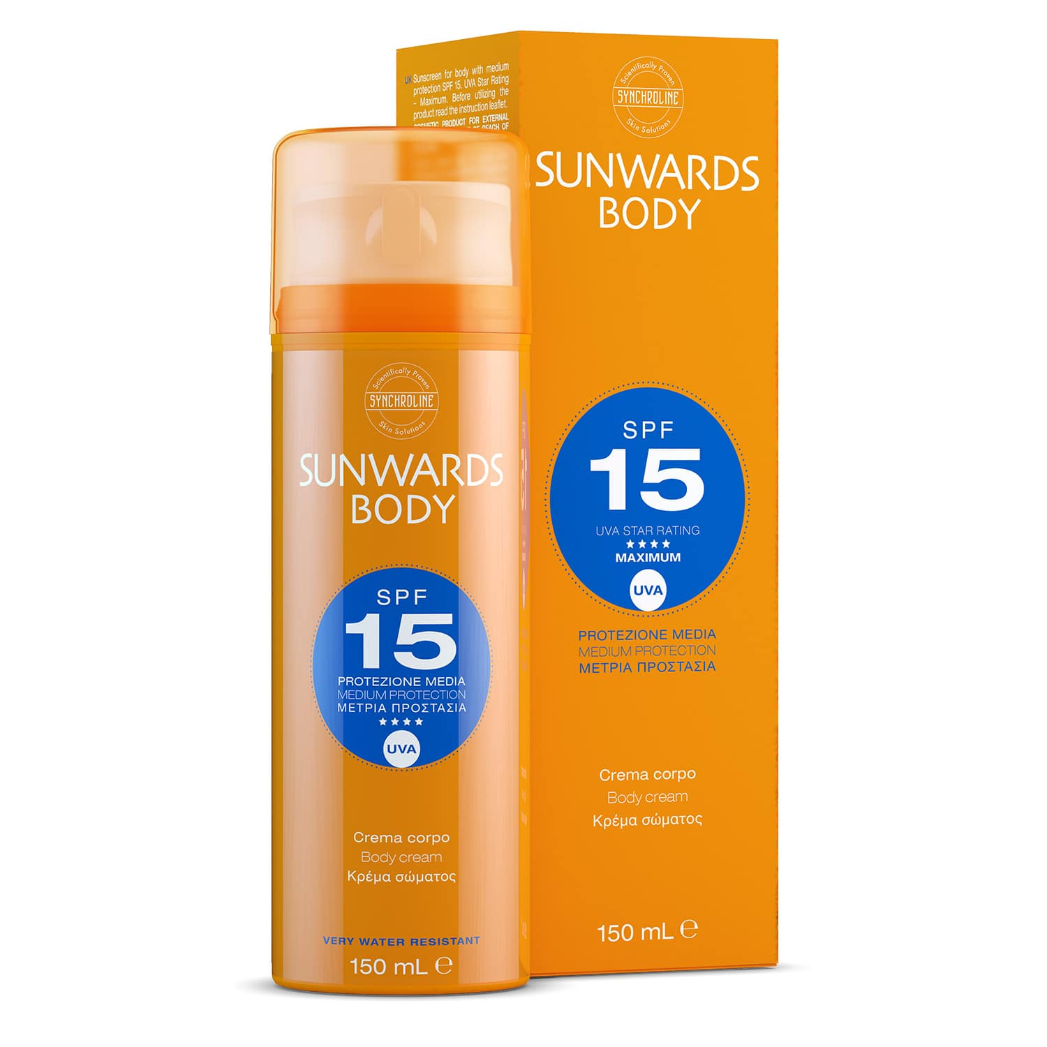 SUNWARDS BODY CREAM SPF15