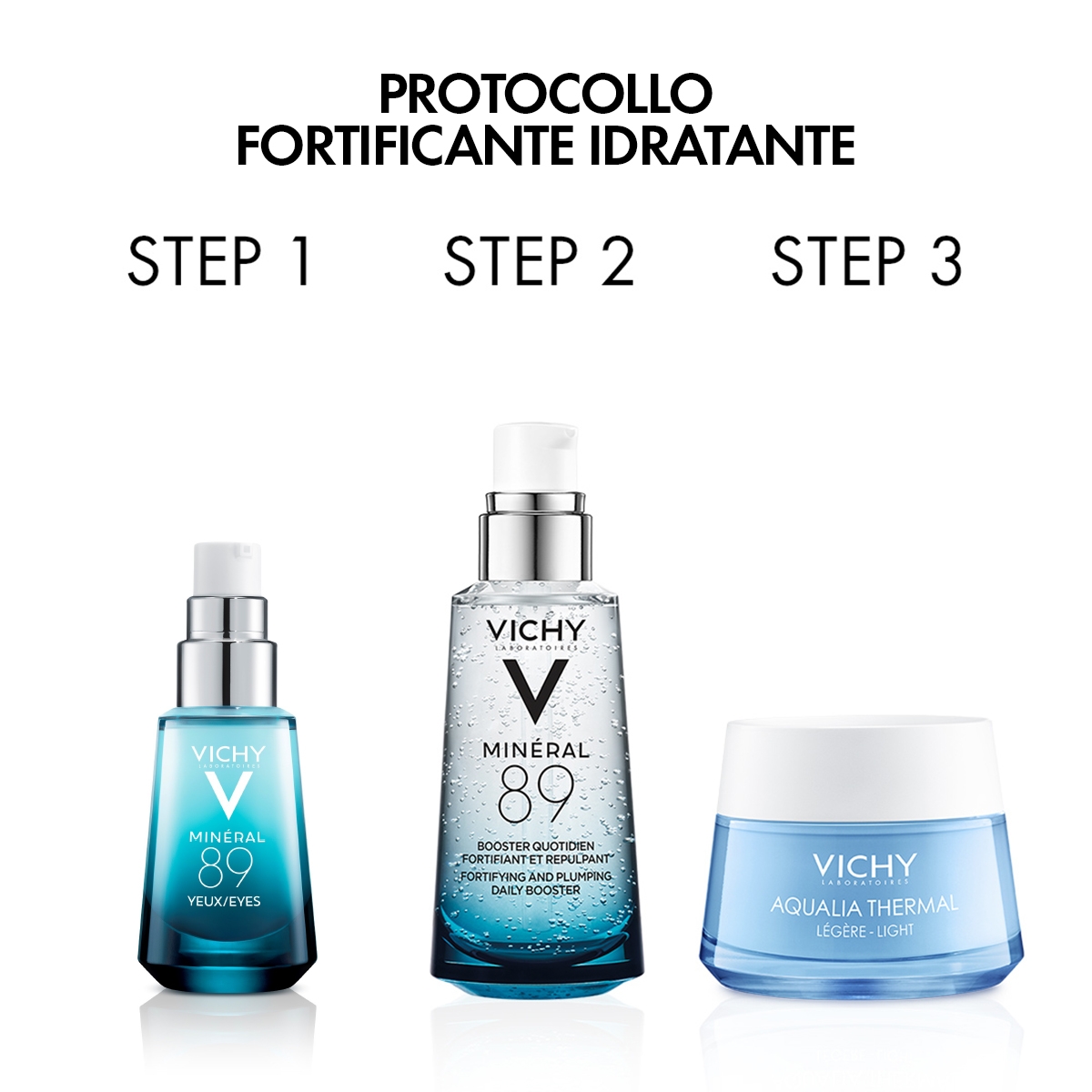 Vichy Aqualia Thermal Crema Leggera Reidratante Viso Vasetto 50 ml