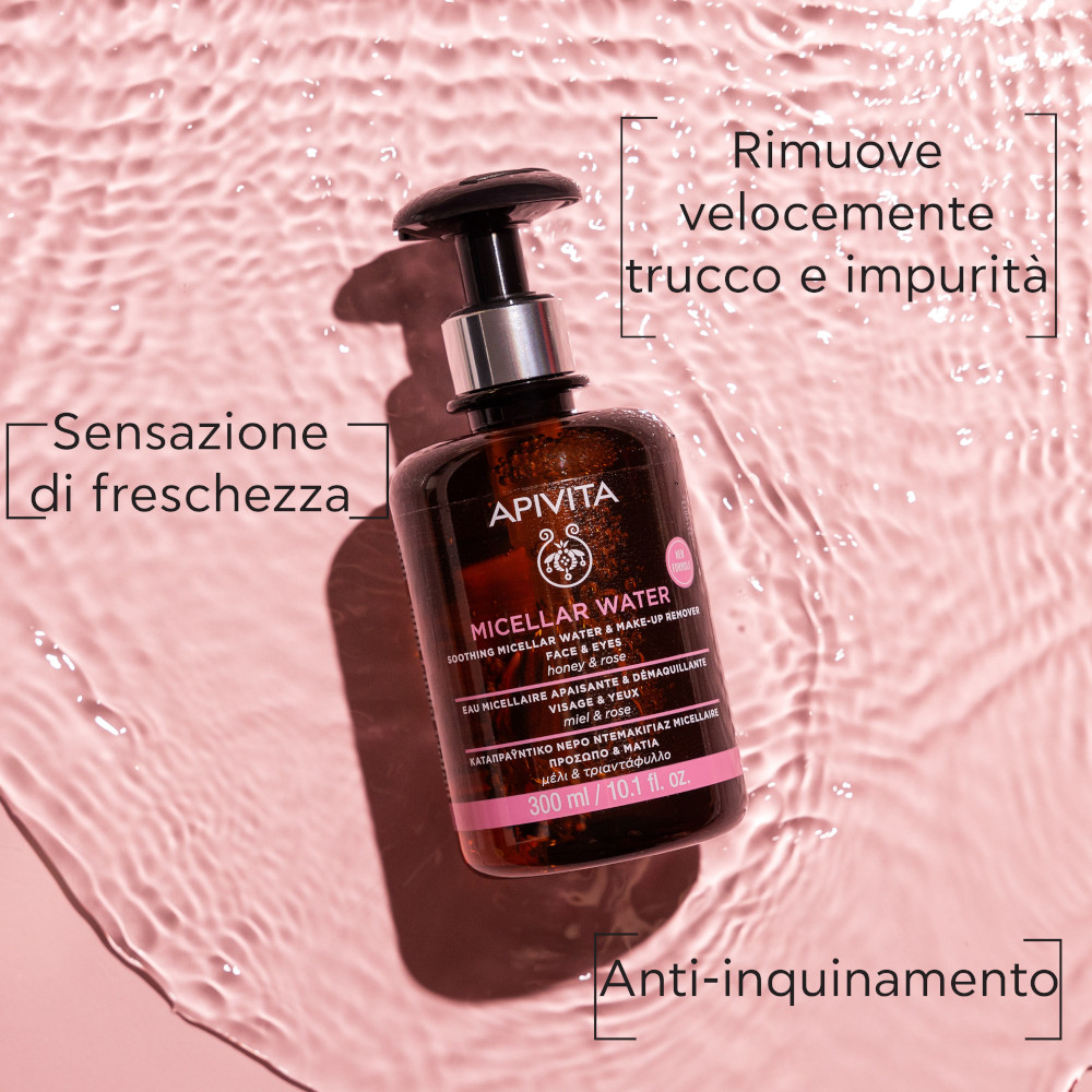 APIVITA - Acqua Micellare Detergente Viso e Occhi