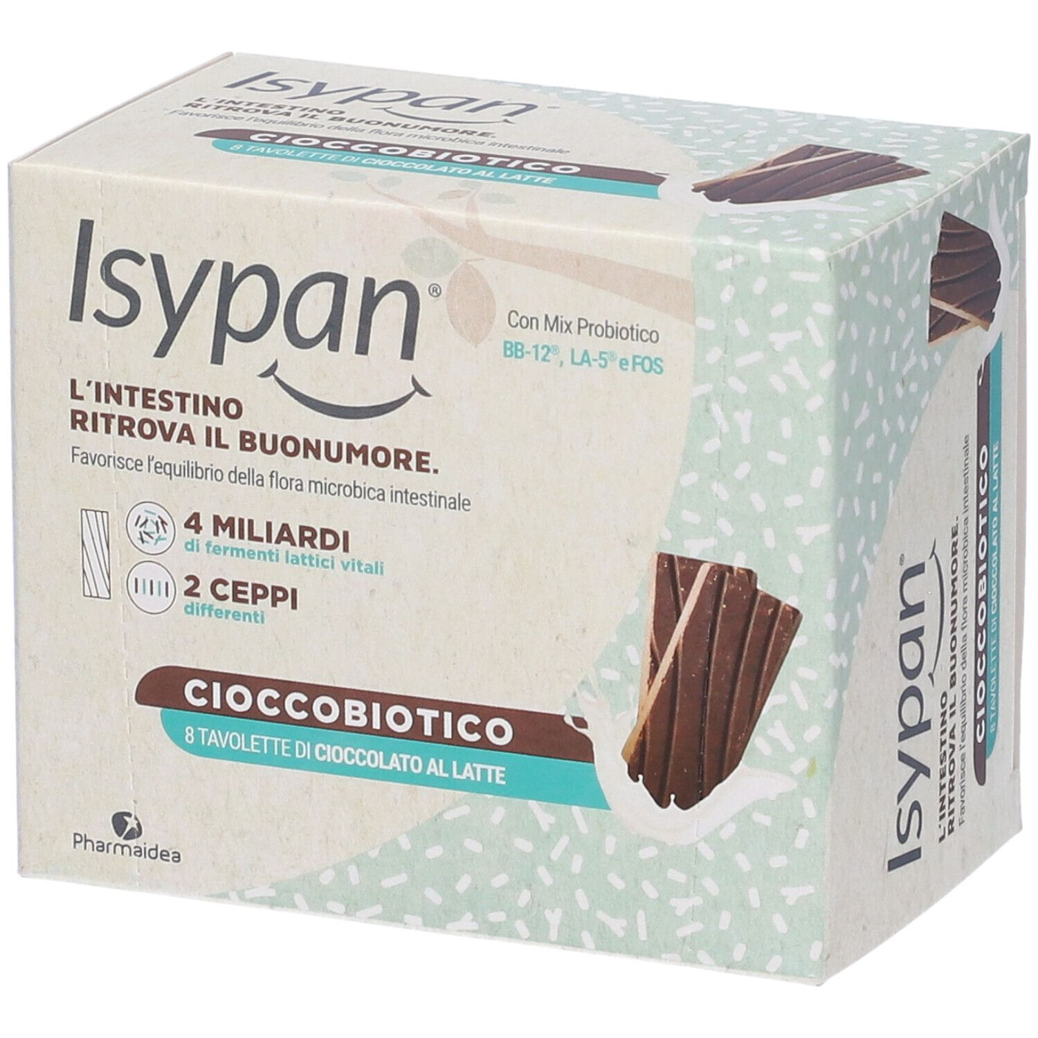 ISYPAN CIOCCOBIOTICO LATTE 8PZ
