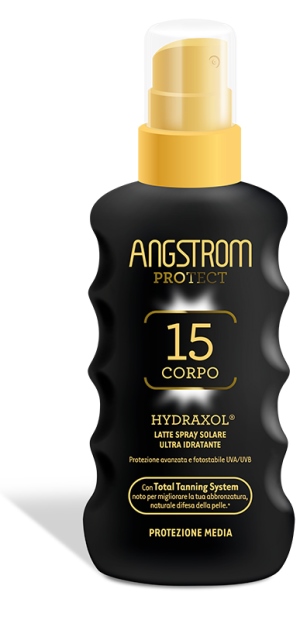 Angstrom Latte Solare Spray Corpo Spf15 175mL