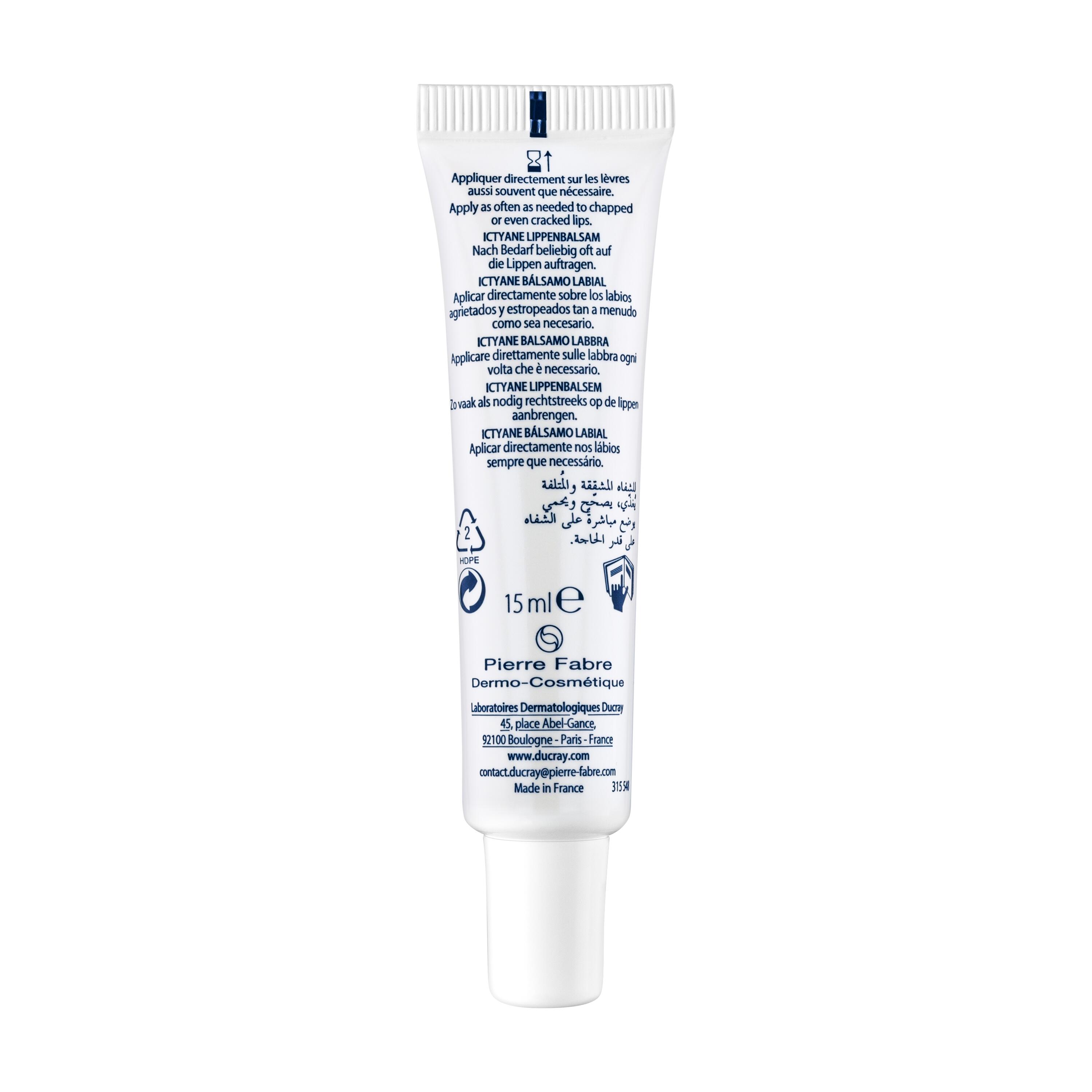 Ducray Ictyane - Balsamo Labbra Idratante 15 ml