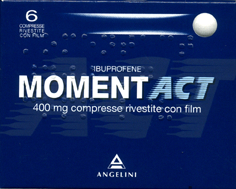 Momentact 400 mg Ibuprofene Antidolorifico 6 Compresse Rivestite