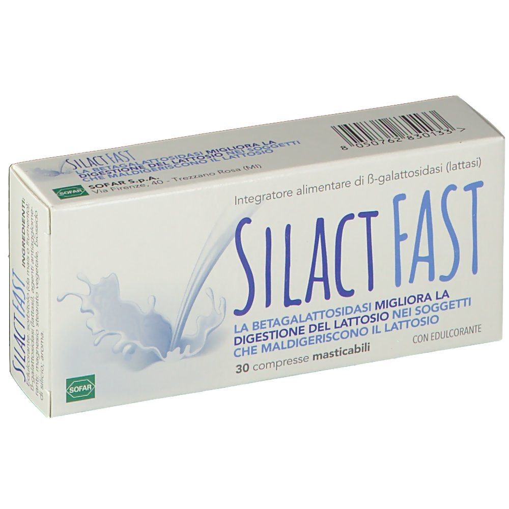 Silact Fast Integratore 30 Compresse Masticabili
