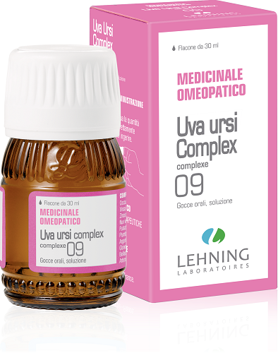 Lehning 9 Uva Ursina Complex Gocce Medicinale Omeopatico 30 ml