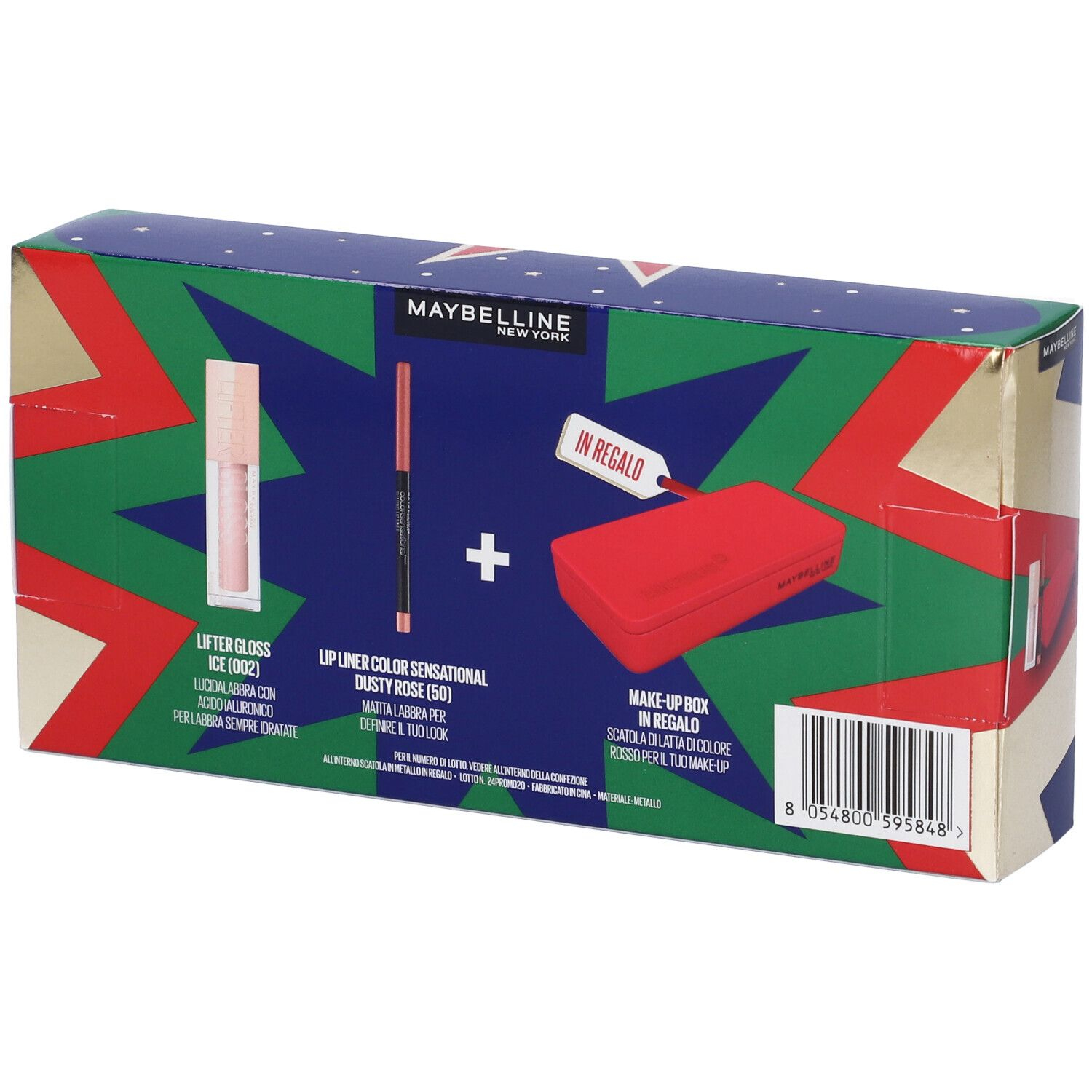 MAYBELLINE XMAS24 M GLOSS+LIN