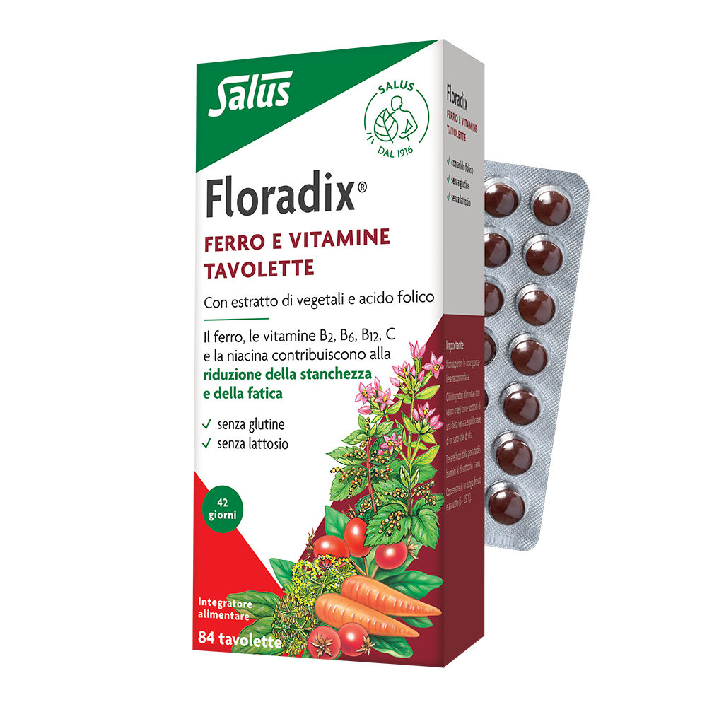 Floradix Integratore Ferro 84 Tavolette