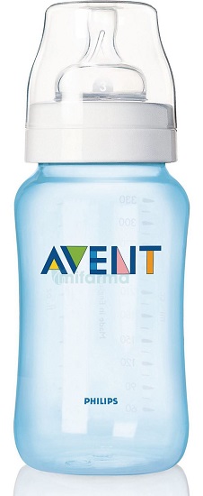 Avent Biberon Natural Azzurro 330 ml