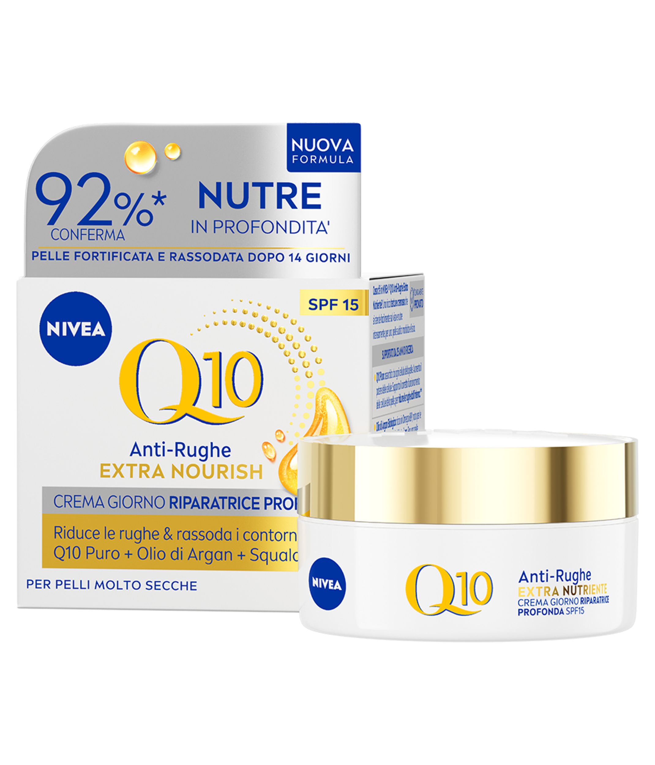 NIVEA Q10 POWER DAY GOLD EXDRY