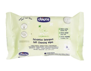 Chicco Salviettine Detergenti Baby Moments 16 Pezzi