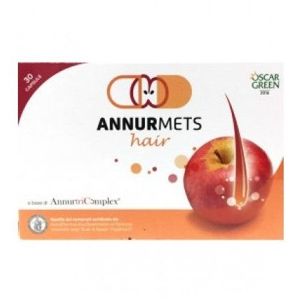 AnnurMets Hair Integratore Per Capelli con Melannurca 30 Capsule