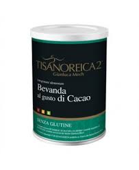 Tisanoreica 2 Gianluca Mech Bevanda al gusto di Cacao senza glutine 350g