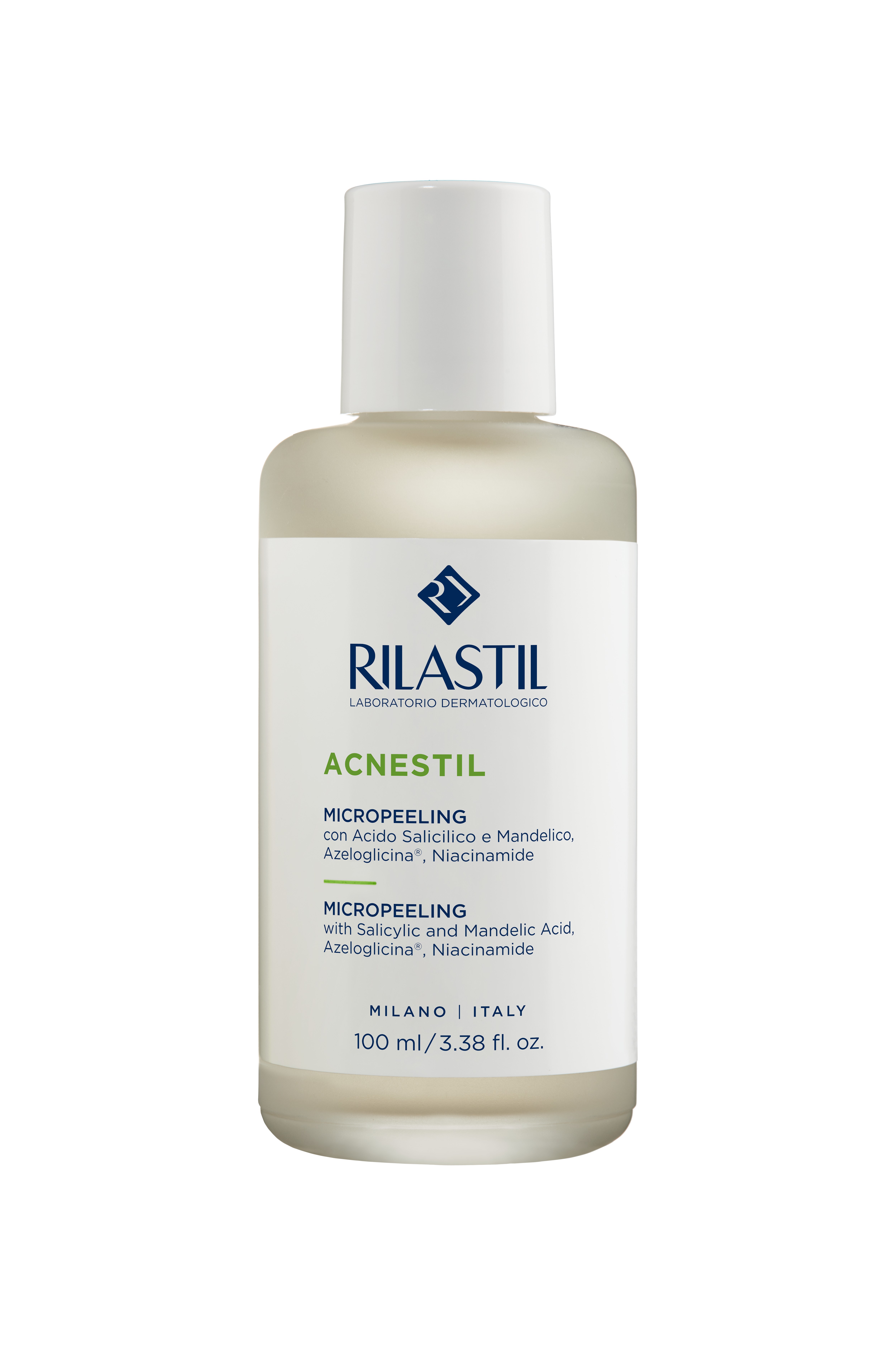 Rilastil Acnestil - MicroPeeling Esfoliante Per Pelli Impure Viso E Corpo 100 ml