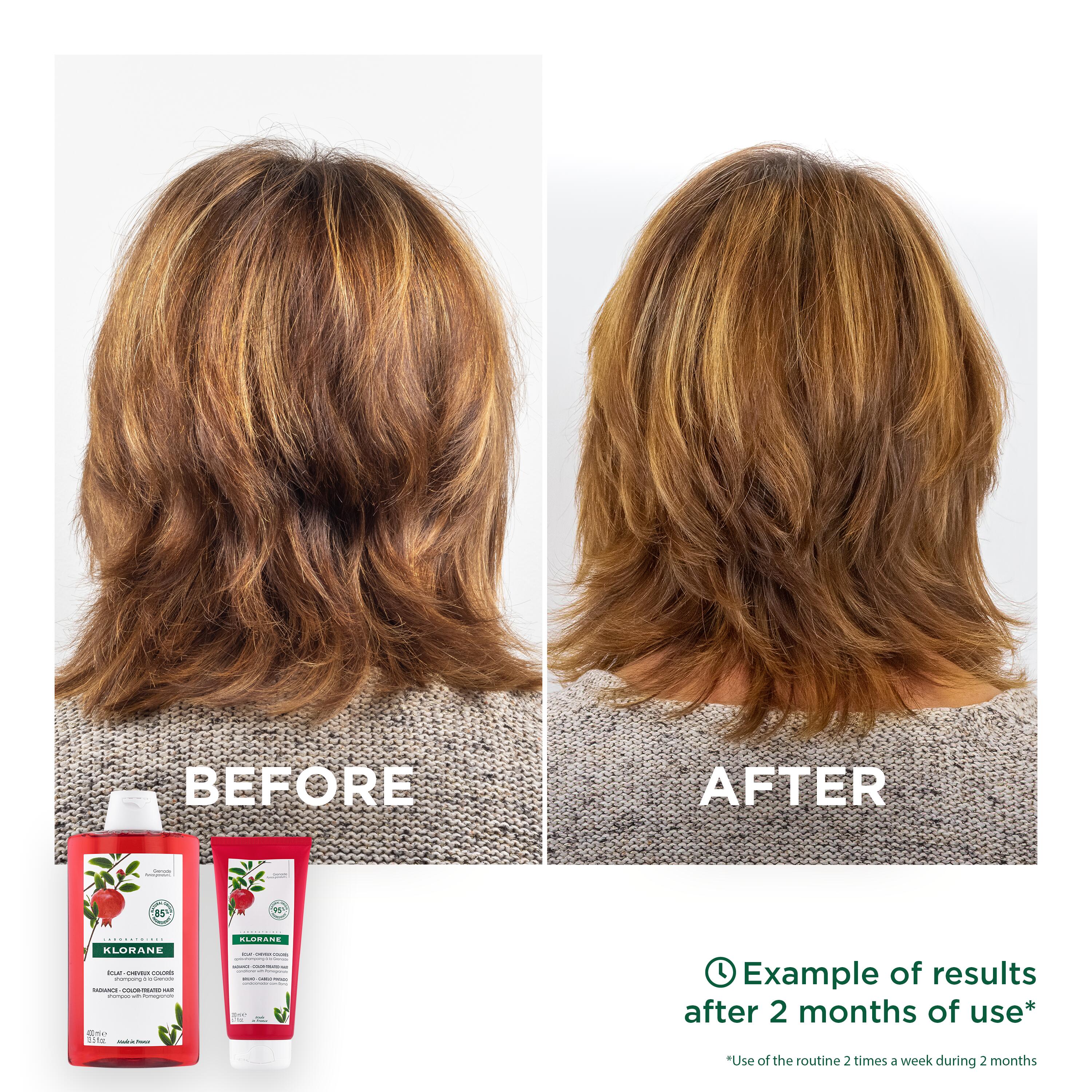 Klorane - Shampoo Al Melograno Per Capelli Colorati 400 ml