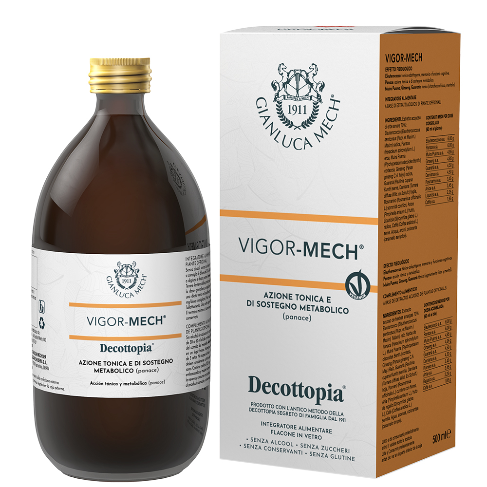 Tisanoreica Vigor Mech Integratore Tonico-Adattogeno 500 Ml