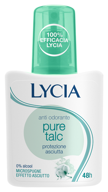 Lycia Antiodorante Pure Talc Vapo Protezione Asciutta 75 ml