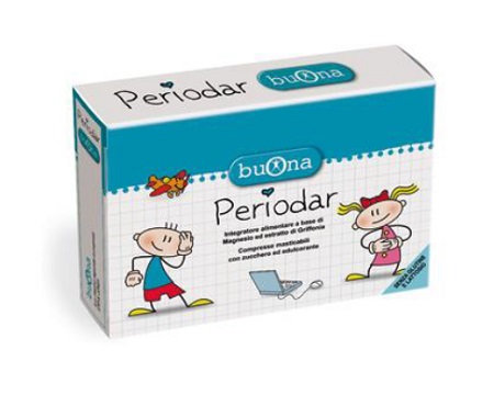 Periodar Integratore Tono dell'Umore Bambini 30 Compresse