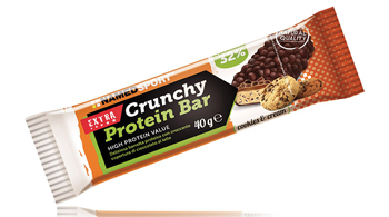 Named Sport Crunchy Proteinbar Cookies&Cream Barretta Proteica 40 g