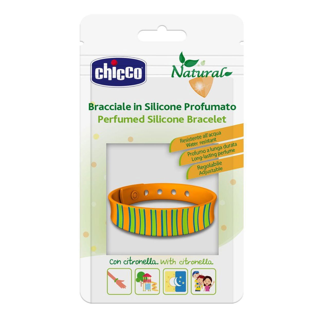 Chicco Antizanzare Bracciale in silicone profumato 1 pezzo