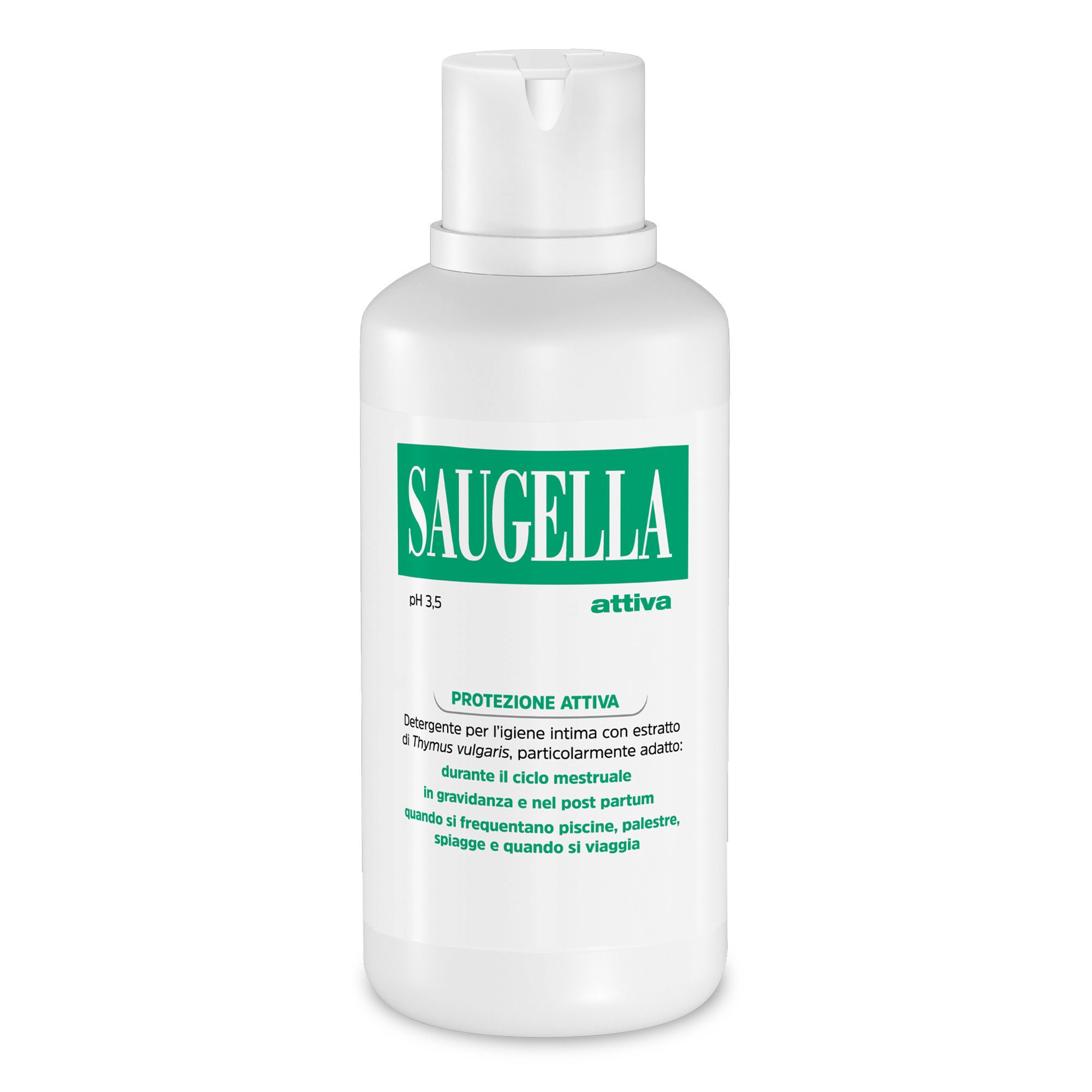 Saugella Attiva Verde - Detergente intimo - 500ml