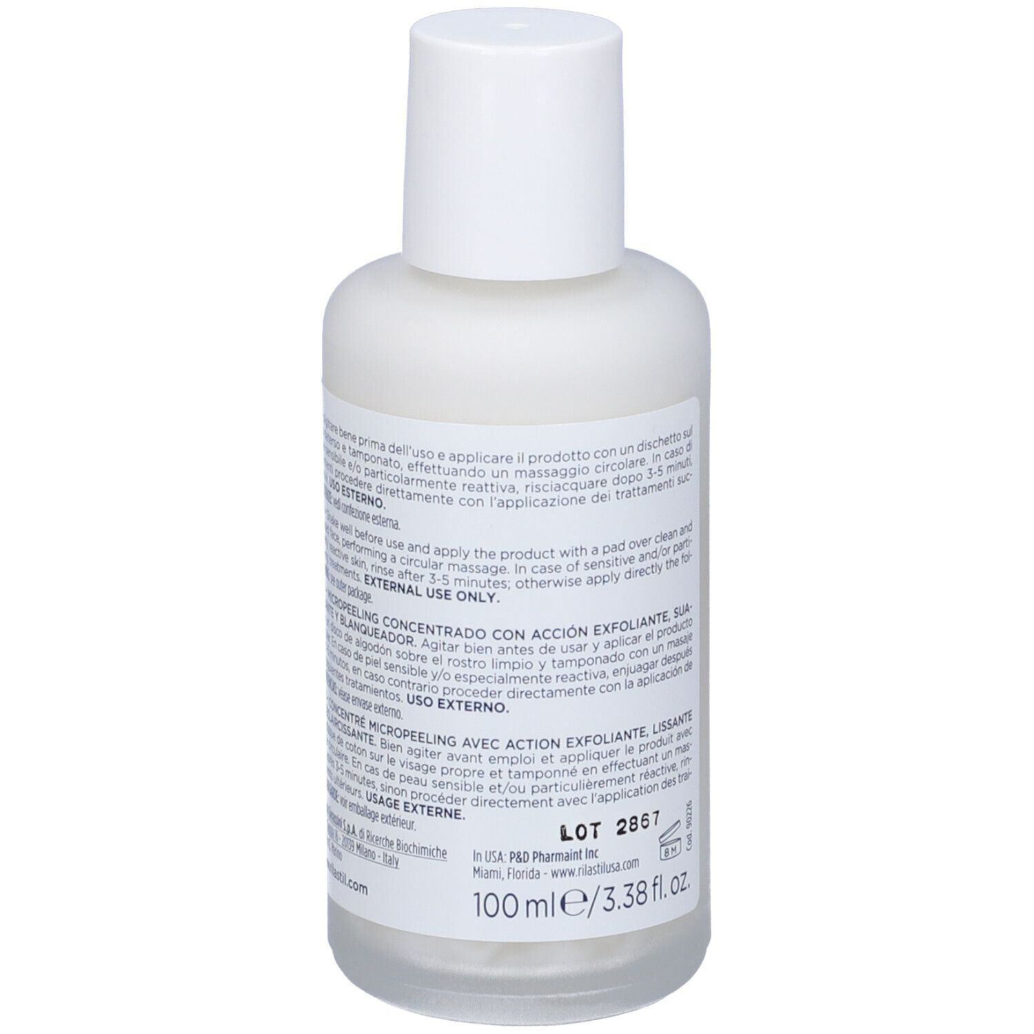 Rilastil D-Clar Micropeeling Concentrato Trattamento Viso 100 mL