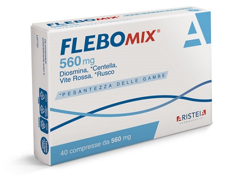 FLEBOMIX 560MG 40CPR