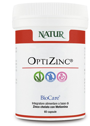 OPTIZINC 60 CAPSULE VEGETALI 379 MG