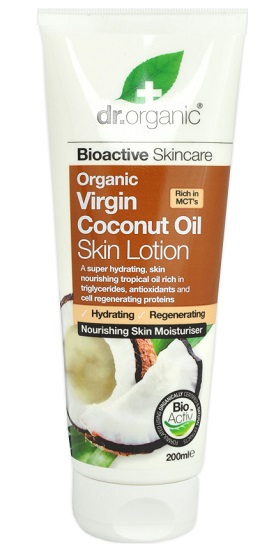 Dr. Organic Virgin Coconut Oil Skin Lotion Lozione Corpo Idratante 200 ml
