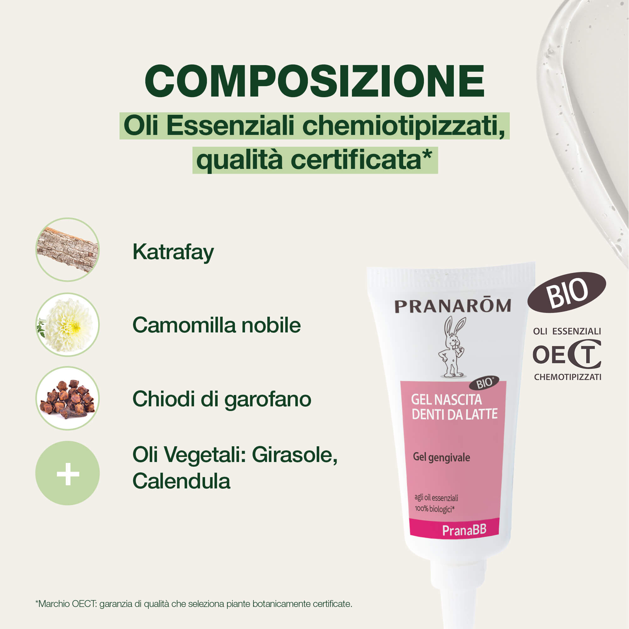 Pranarom PranaBB - Gel Eruzione Denti Da Latte Bio 15 ml