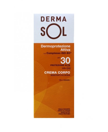Dermasol Crema Solare Corpo SPF 30 Protezione Alta 100 ml